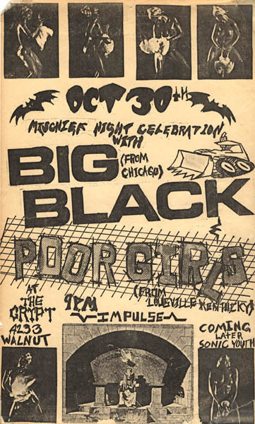 Big Black from the Crypt Flyer