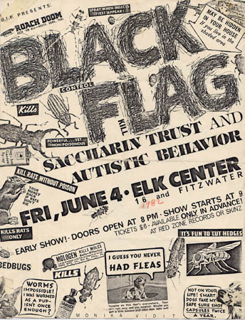 Black Flag - ELks FLyer