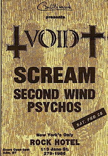 Void Scream Flyer