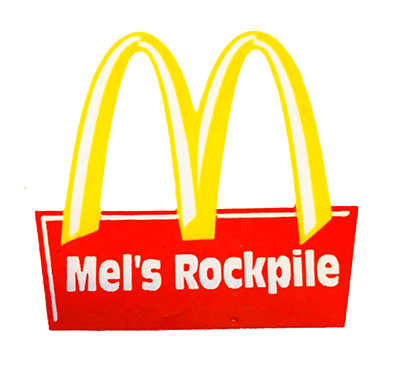 Mel's Rockpile logo