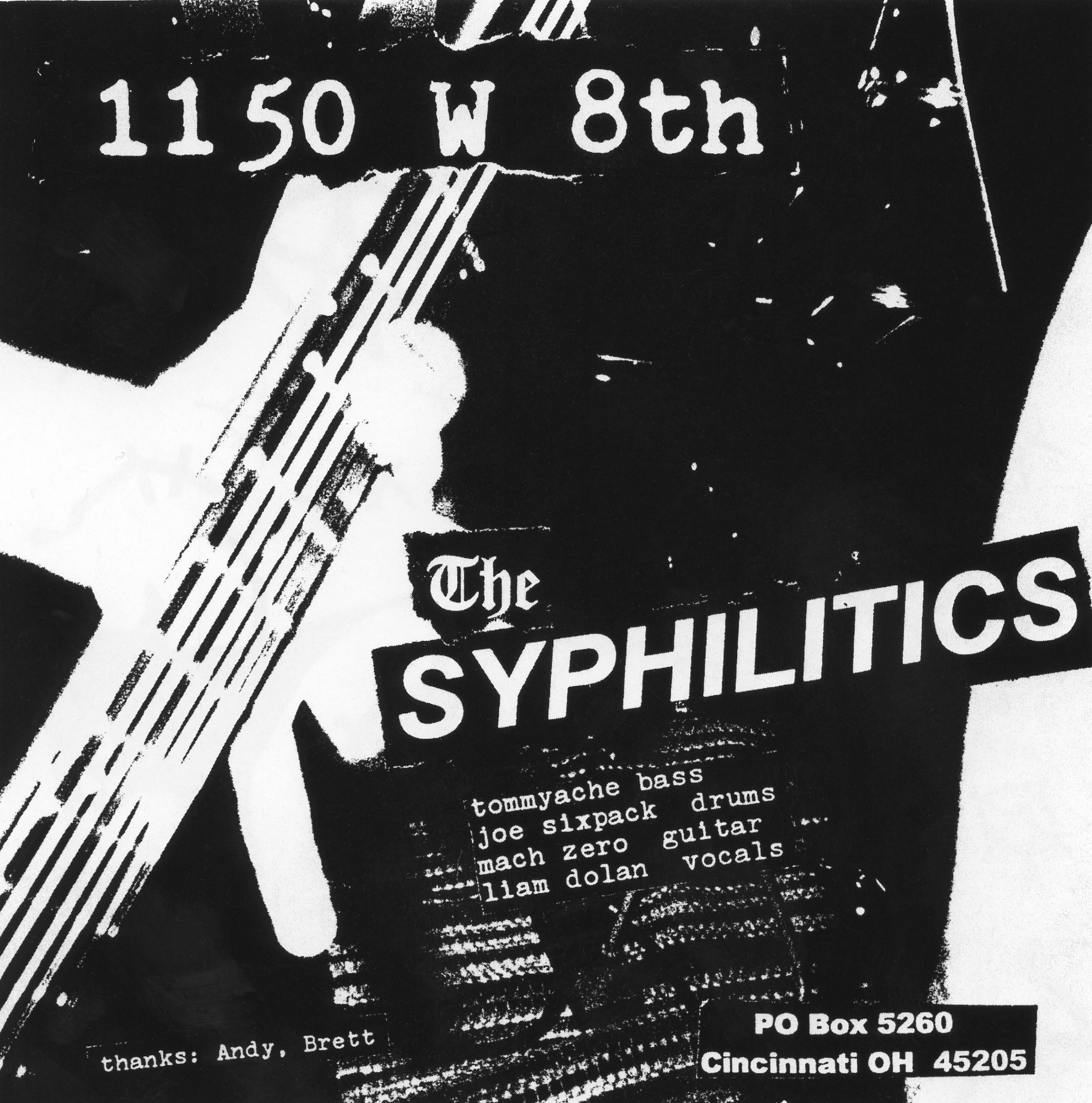 Syphilitics lyric sheet